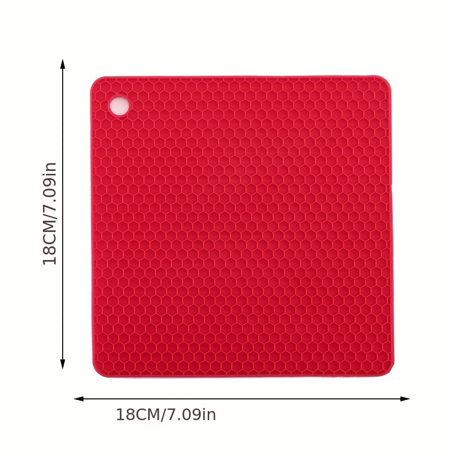 Silicone mat Square Honeycomb Trivet Mat Household Heat - Temu