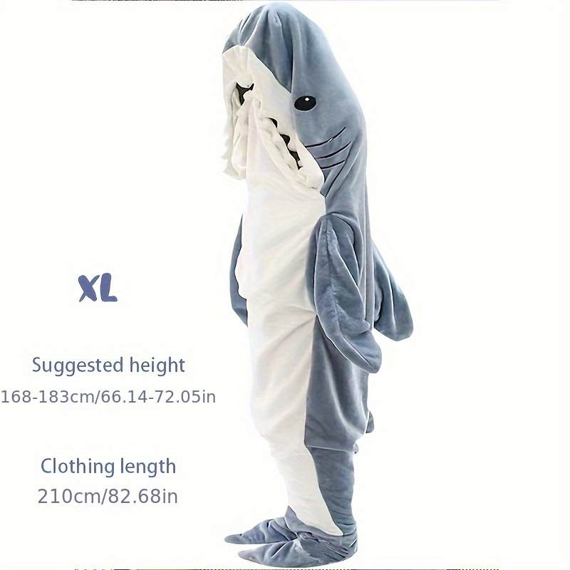 Shark Loungewear Pajamas Multifunctional Blanket Thickened - Temu