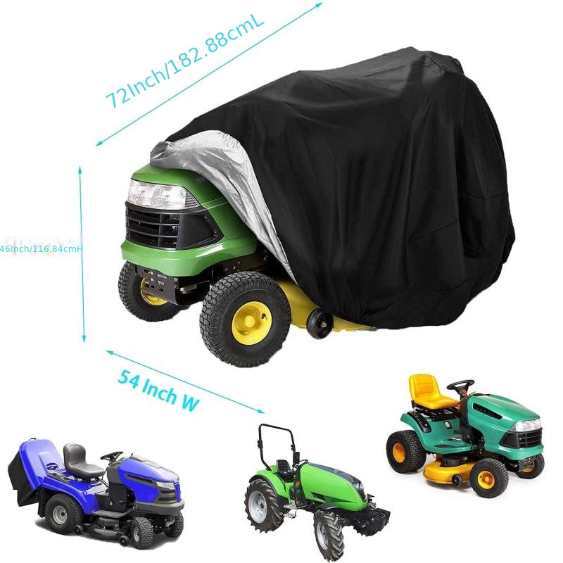 Riding Lawn Mower Cover Waterproof Heavy Duty Cover Fits - Temu Canada