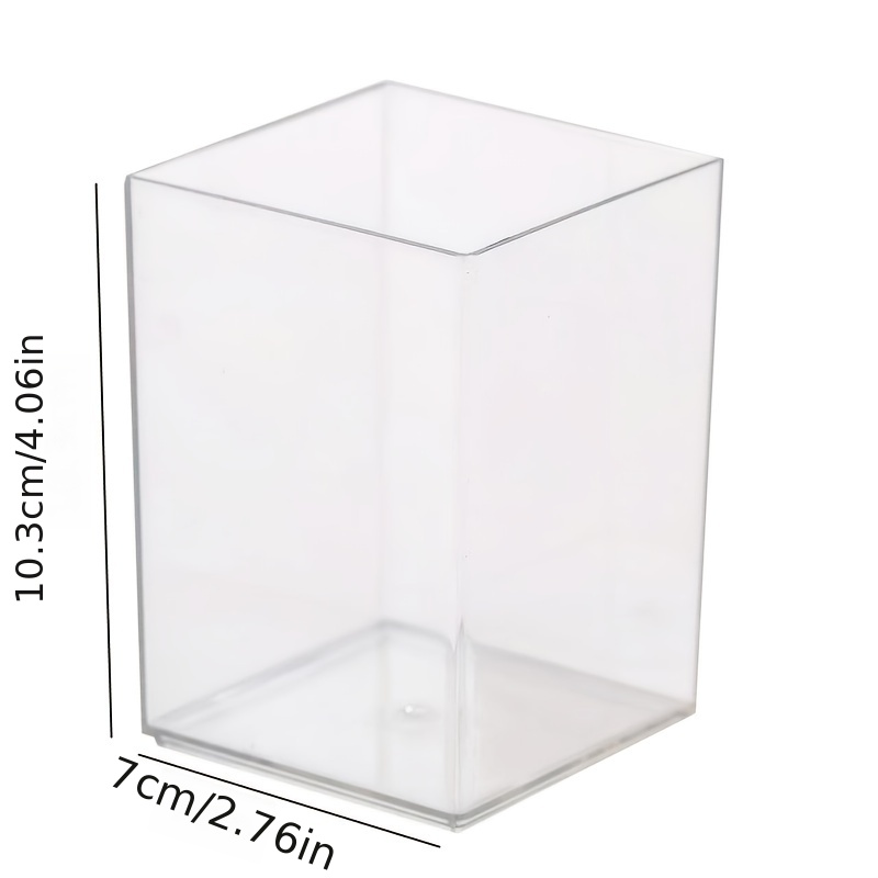 Square Acrylic Storage Box, Acrylic Pen Storage Box