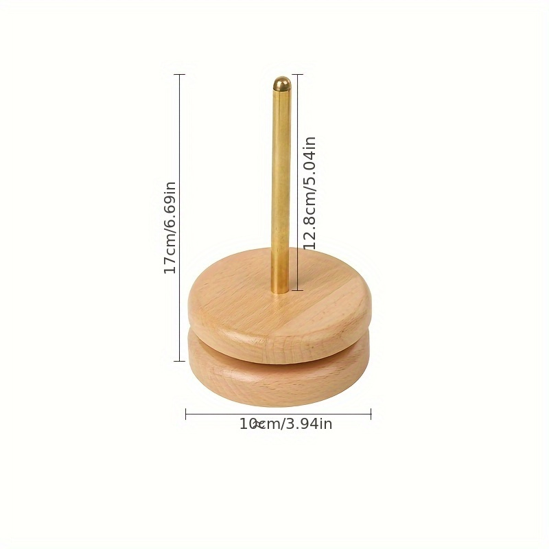 1pcs Portable Wrist Yarn Holder,wooden Wrist Yarn Holder,prevents Yarn  Tangling And Misalignment For Knitting Crochete,a