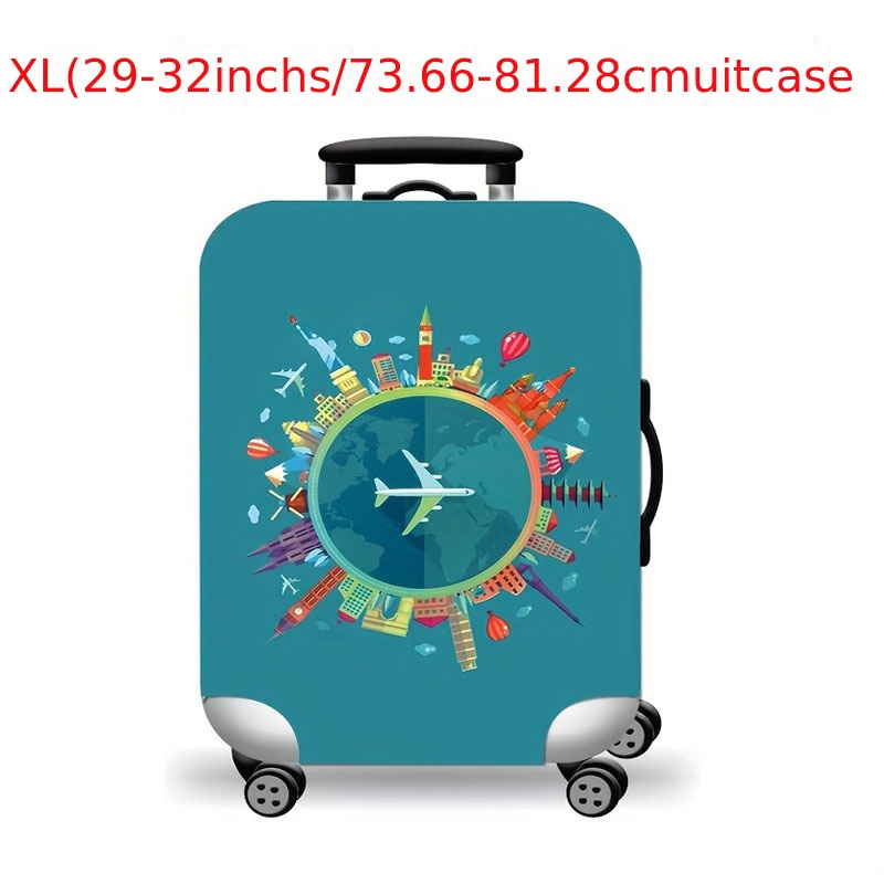 Ink Letter Travel Suitca Cover Washable Protective Cover Anti-scratch  Luggage Cover Dust-proof Suitable for18-32 Inch Travel Set - AliExpress
