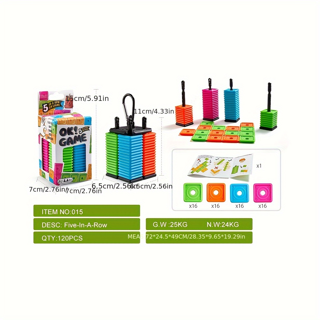 1 set of portable puzzle Gomoku games, tabletop board games, both indoor and outdoor, suitable for gatherings and entertainment activities