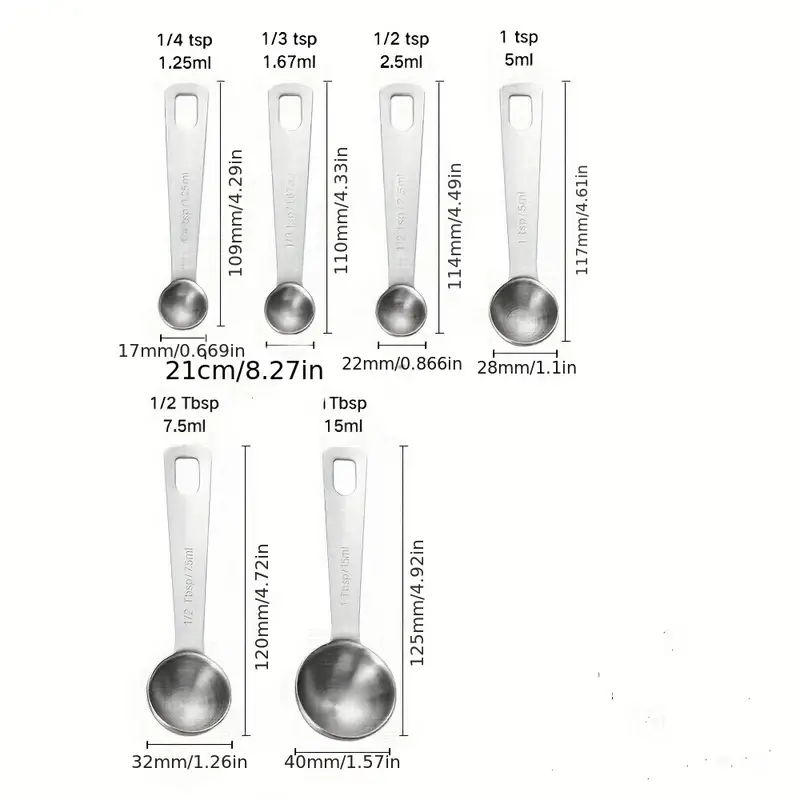 Premium Golden Measuring Spoon Set Stainless Steel Measuring - Temu