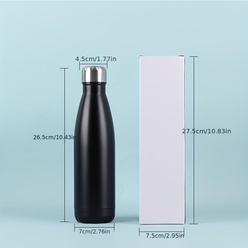 Cola Bottle Double Walled Stainless Steel Vacuum Insulated - Temu