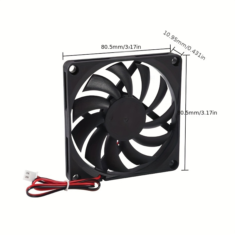 6010 Cooling Fan 5v 12v 24v Cooler Fan 2 Pin Pc Computer - Temu