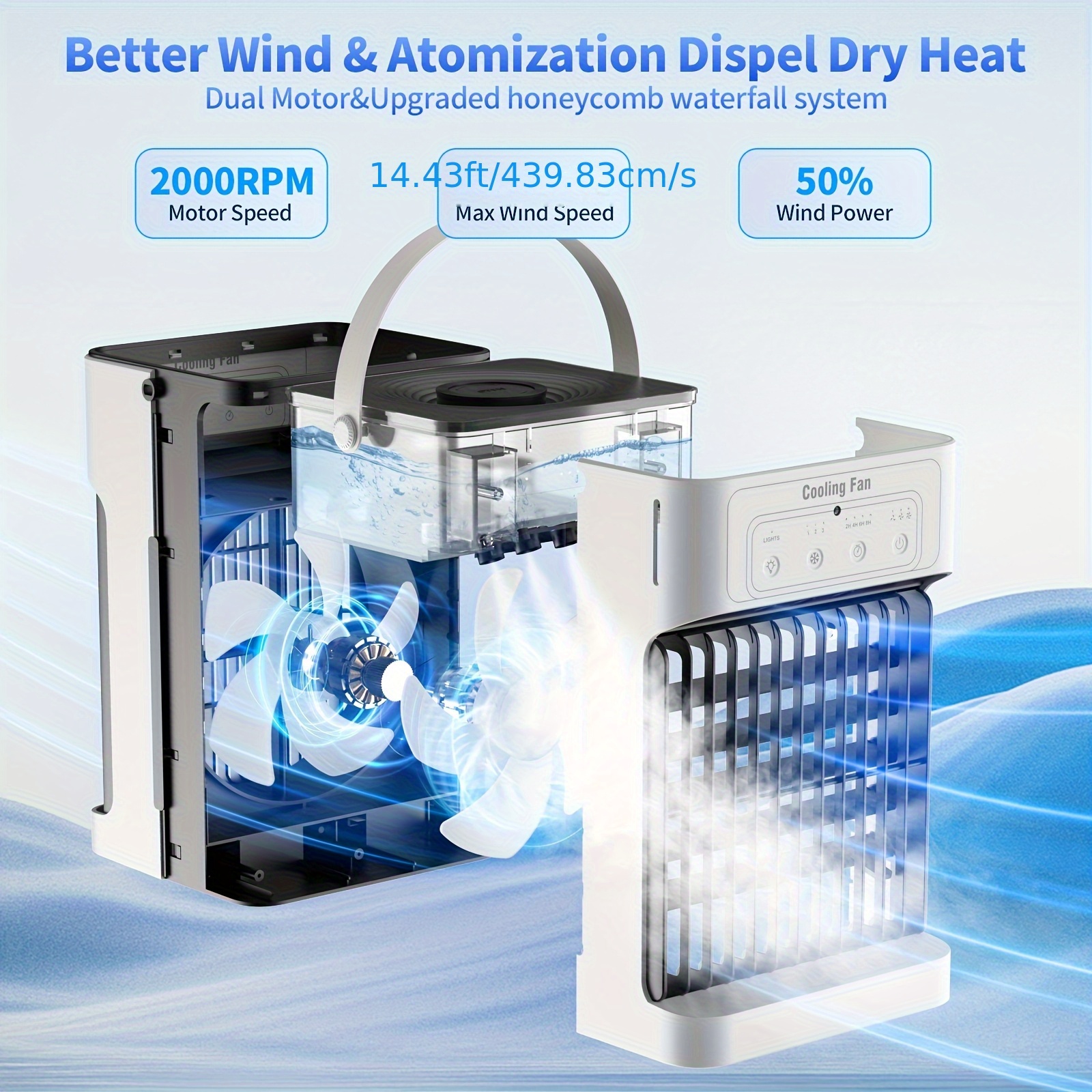 Portable Air Personal Cooling Heating System Heating System