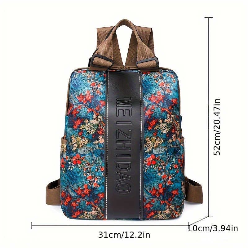 Mens 2024 floral backpack