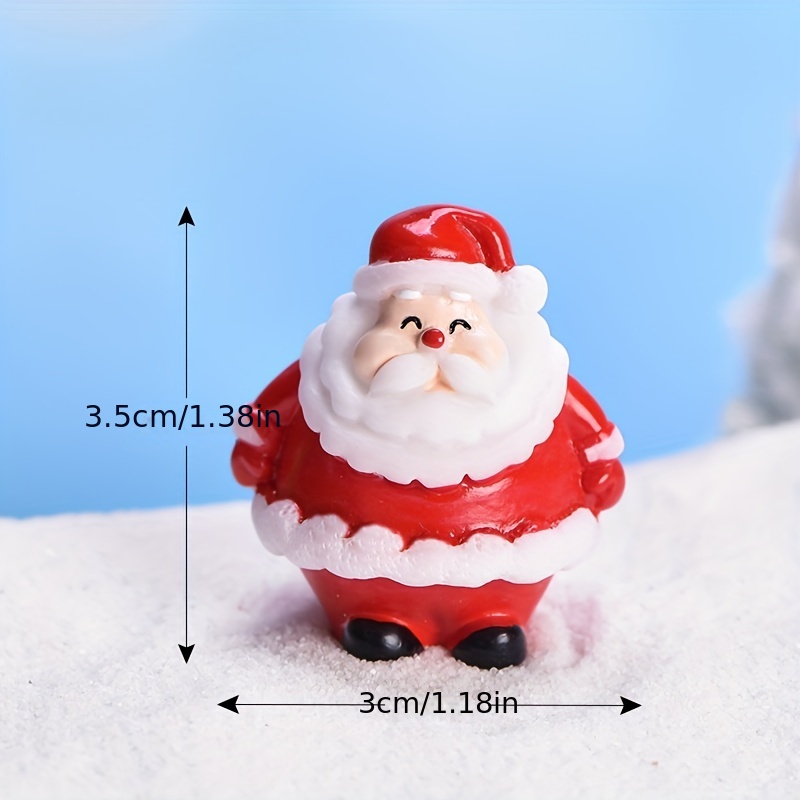 Mini Christmas Holiday Decorations, Creative Santa Claus, Moose Christmas Tree  Toppers, Table Center Resin Crafts, Snowman Statue Bonsai Home Decoration,  Christmas Ornament Christmas Landscape Micro Decoration,holiday Gift  Housewarming Gift - Temu