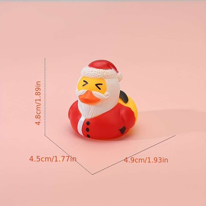 New Christmas Rubber Duck Kids Bath Toys Santa Claus Toys Snowman Toy for  Baby