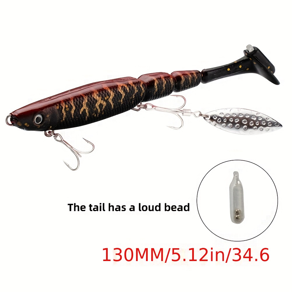Lead T tail Soft Bait Ringing Beads Long Casting Sinking - Temu