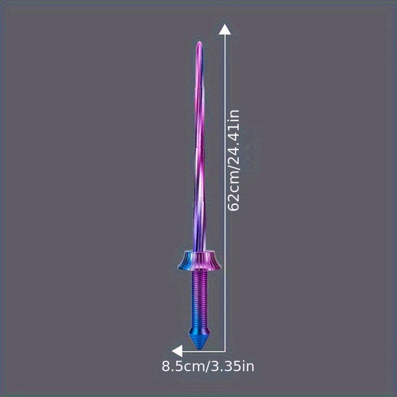 3D Printed Spiral Retractable Sword