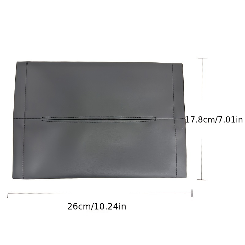 Hermes Black Box Leather Large Portfolio Document Holder w/ Back