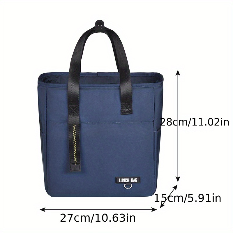 Insulated Lunch Totes Bag Cooler Large Bento Lunch Box Bag for Men