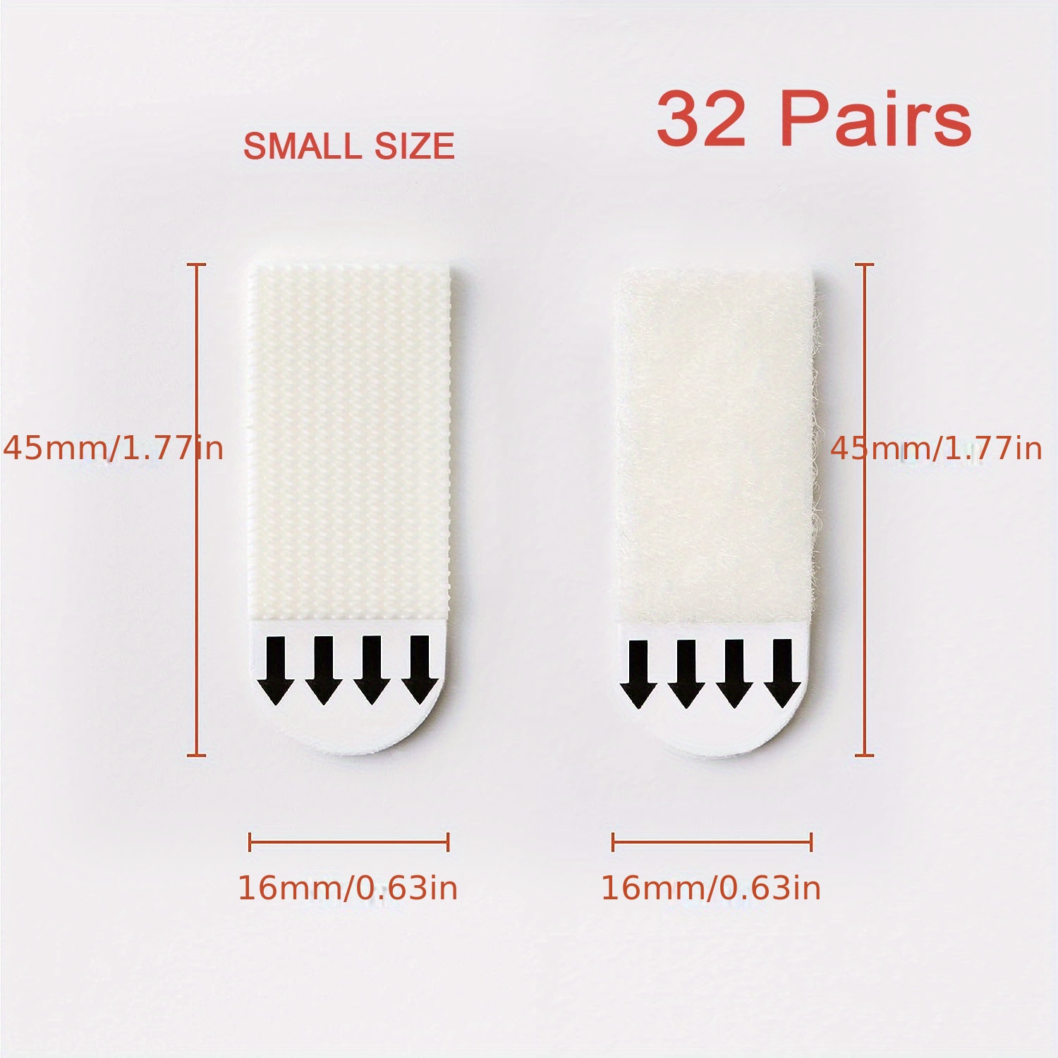Large Picture Hanging Strips Heavy Duty Hook And Loop Strips 56pcs