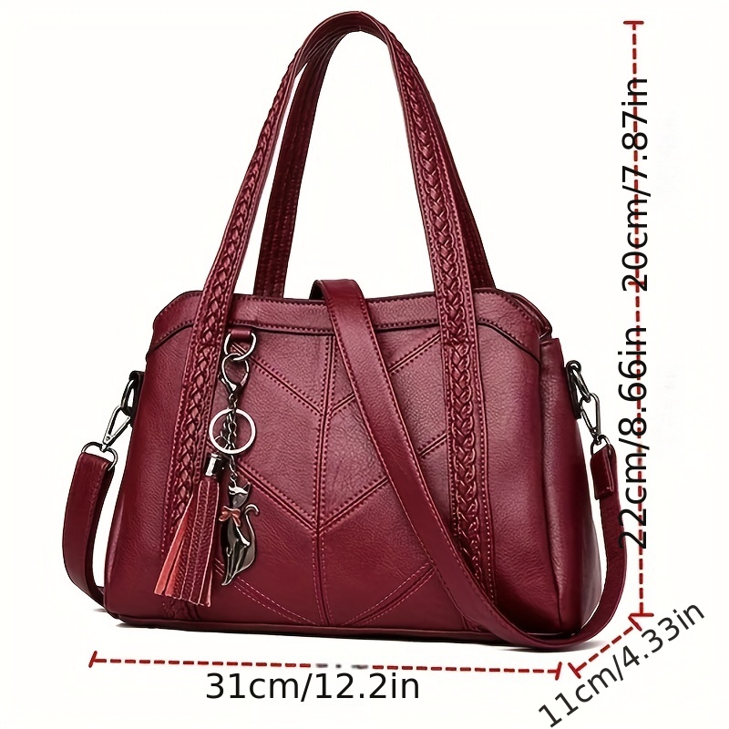 Women's Deluxe Handbags Fashion New High Quality PU Leather