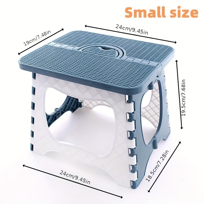 Portable Foldable Stool Plastic Stool For Trains Camping Picnic