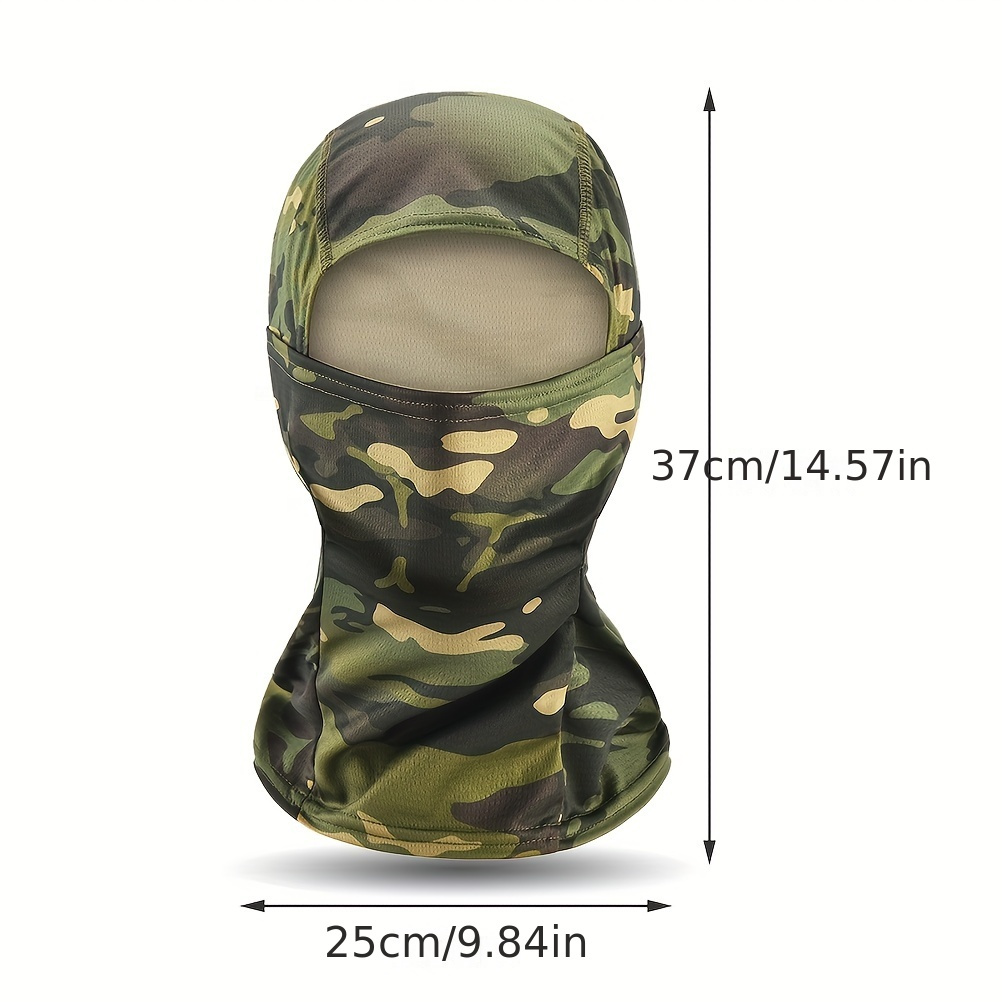1pc Summer Balaclava Full Face Scarf Mask Hiking Hat Cycling Hat Hunting  Bicycle Headgear Tactical Hat Fishing Hat Ideal Choice For Gifts -  Automotive - Temu
