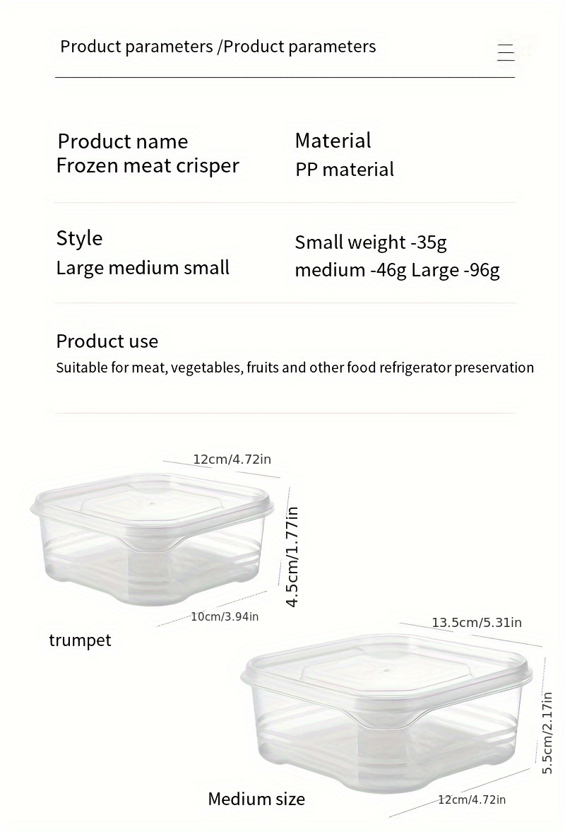 1 set of 3 food preservation boxes refrigerator storage boxes grain storage boxes plastic box sealing boxes large medium and small 3pcs lunch box and fruit storage box with lid christmas gift halloween gift details 7