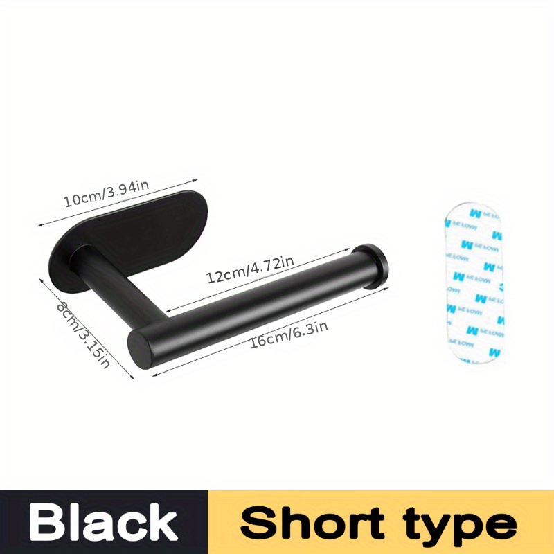 Self Adhesive Toilet Roll Holder Stainless Steel
