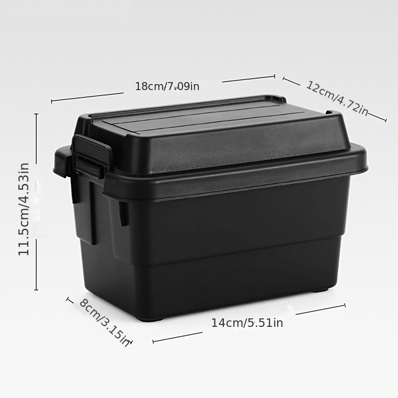 Solid Outdoor Camping Mini Storage Box Desktop Seasoning Bottle Storage Box