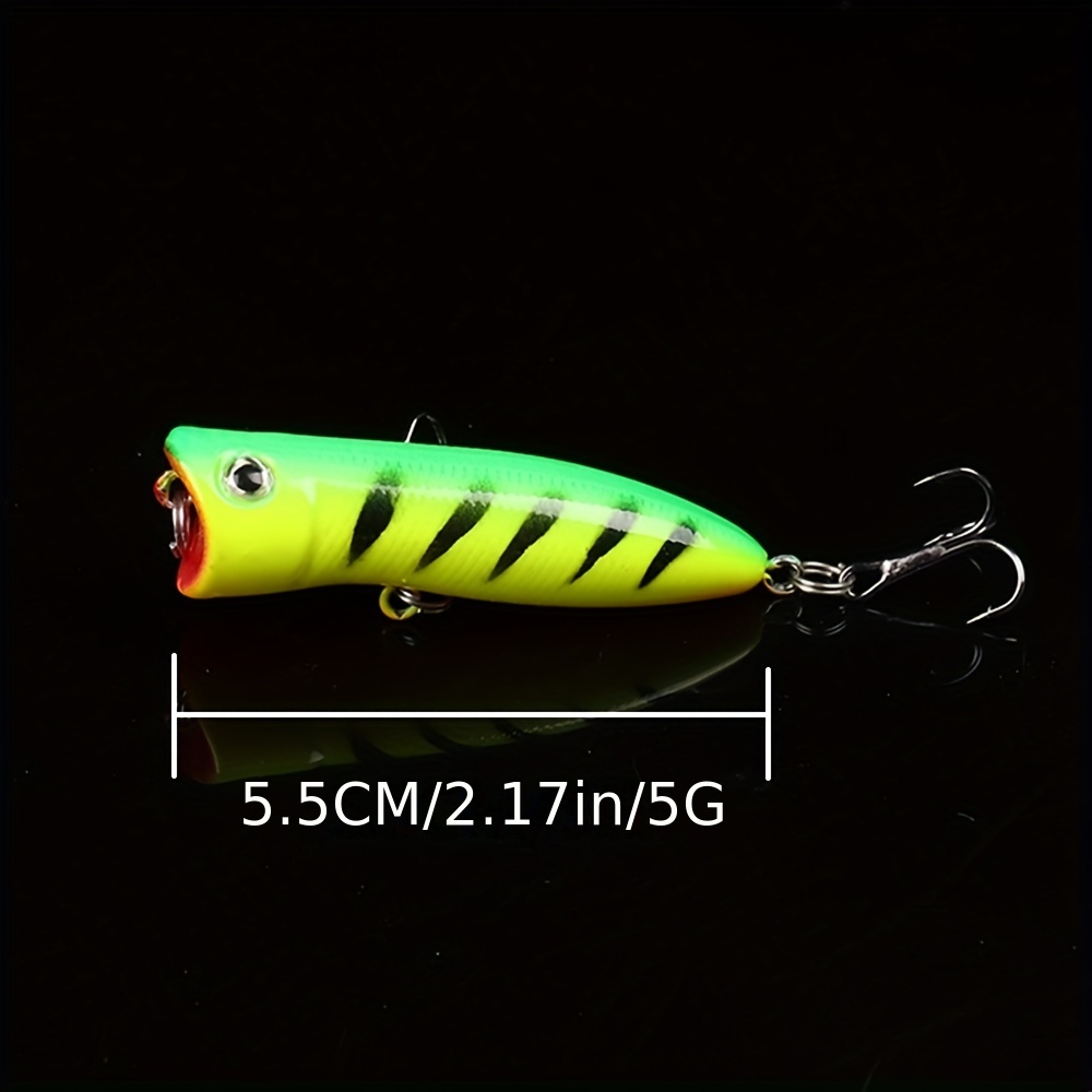 Mini Topwater Floating Popper Lure Lightweight Plastic - Temu Canada