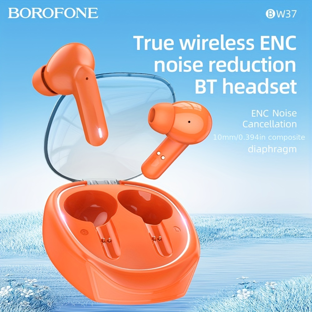 Auriculares Inalámbricos Bluetooth In-ear Tws Borofone Bw37 — Una Ganga