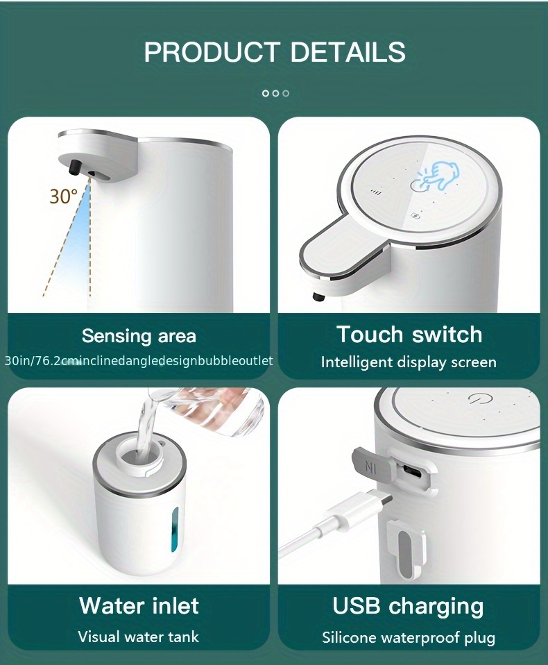 automatic sensor for dishwashing detergent kitchen hand soap machine dishwashing soap liquid washing spirit   dispenser Product details 11