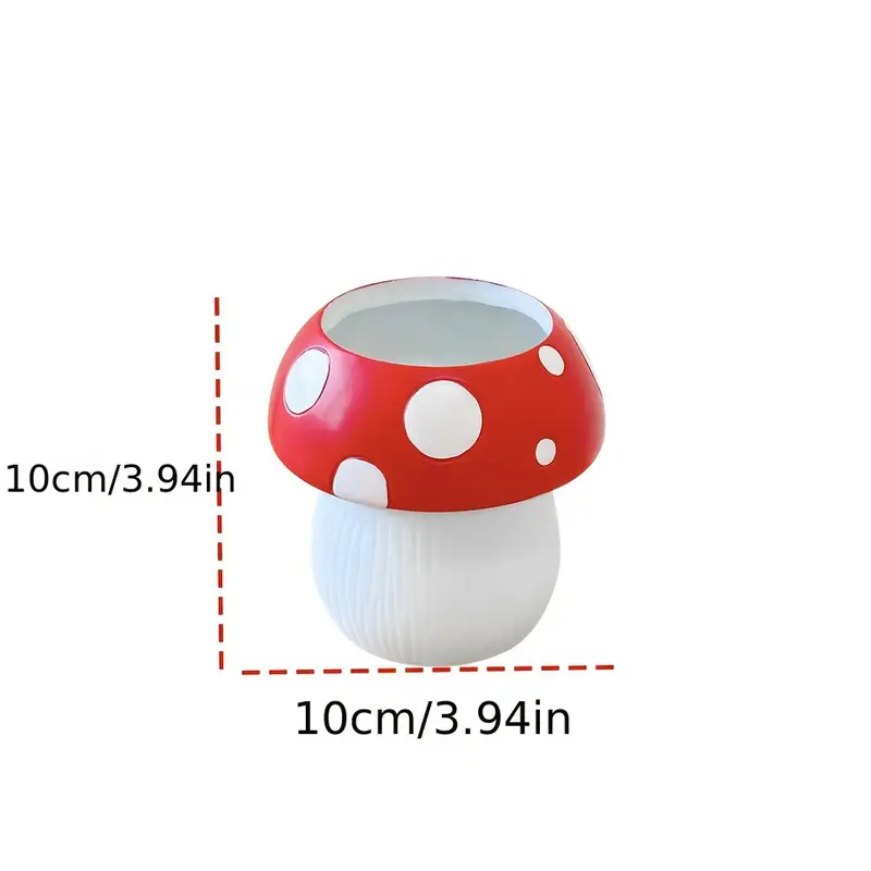 1 2pcs mushroom makeup brush holder polyester tension mount organizer for brushes and accessories polished independent storage no electricity needed makeup brushes for Product details 3