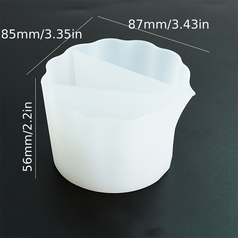 Silicone Split Cups For Paint Pouring Medium, Diy Color Separation