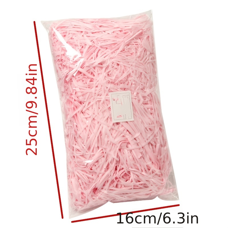 Gift Box Filling Paper Crinkle ZigZag Shredded Paper Packing Hamper Fi –  Pink Positive