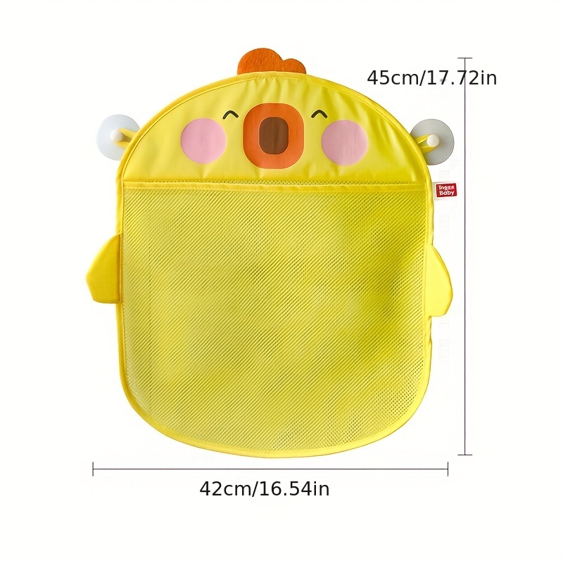 Acquista Giocattoli da bagnetto per bambini Simpatica anatra rana Borsa per  riporre i giocattoli in rete a rete Ventose forti Borsa da gioco per il  bagno Organizzatore per il bagno Giochi d'acqua