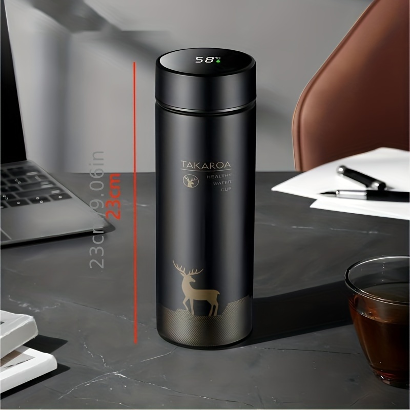 Stylish Vacuum Flask with Temperature Display