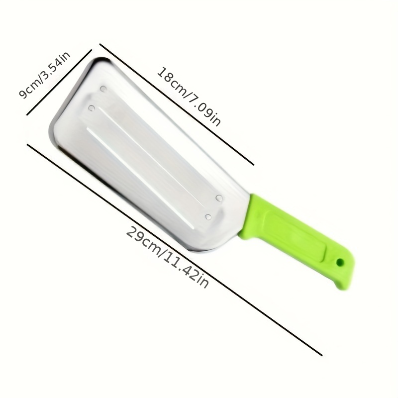 OFXDD Couteau à chou trancheuse – Déchiqueteuse de chou pour salade de  choucroute – Hachoir à chou en acier inoxydable – Coupe-chou avec deux  lames