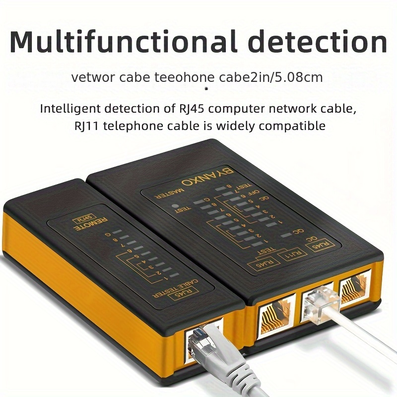 Professional Network Cable Tester Tool Kit. Lan Tester - Temu