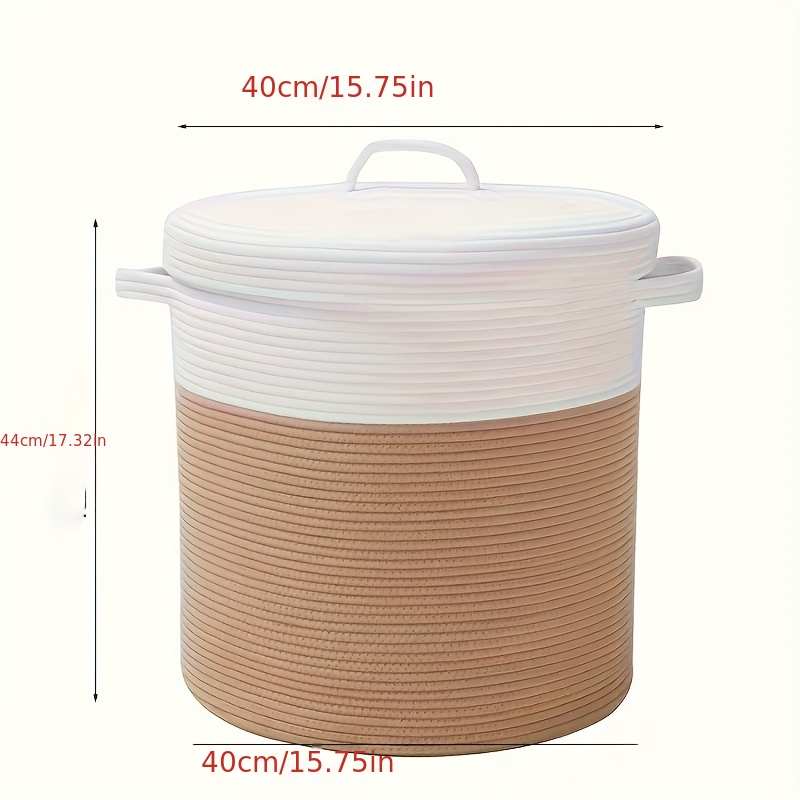 Extra Large Storage Organizer Laundry Basket Dirty Clothes Storage Clothing Organizer Multifunctional Storage Large Storage Basket with Lid, Laundry Baskets