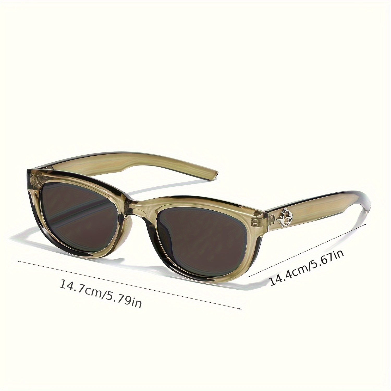 óculos de gato retro para mulheres - lentes de resina anti-reflexo inspiradas na vintage,   redonda elegante com   dourados,     de limpeza para moda diária e ocasiões especiais, óculos de gato detalhes 6