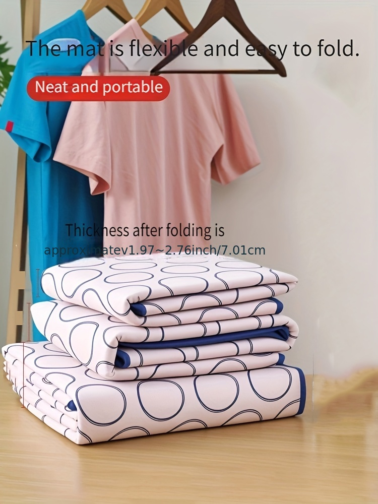 high temperature resistant handheld steam folding ironing mat heat insulation ironing pad cloth for home   details 5