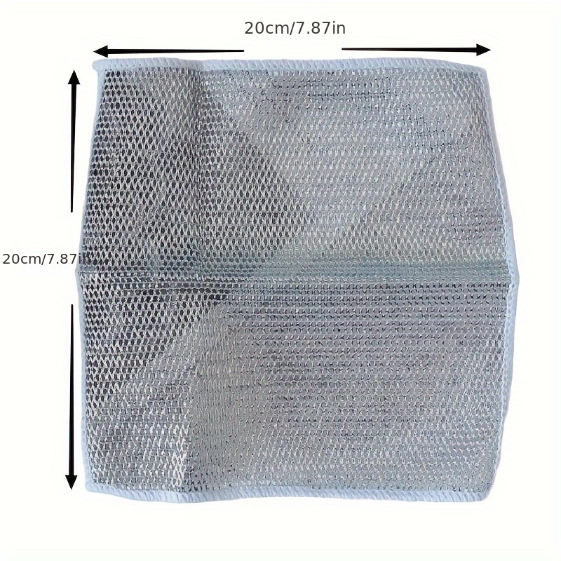 Wire Dishwashing Cloth Household Cleaning Cloth Non stick - Temu