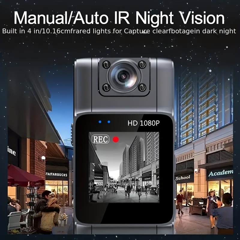 new portable hd 1080p portable video recorder clip outdoor Temu