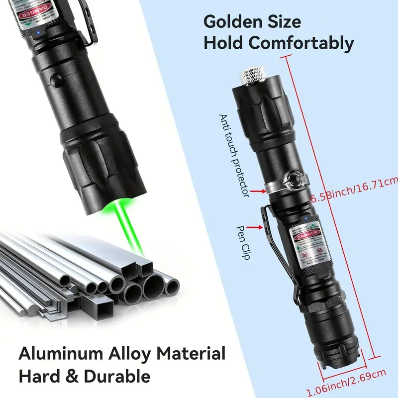 green laser pointer with usb charging cable laser pointer laser pointer for indoor meetings long range laser flashlight details 0