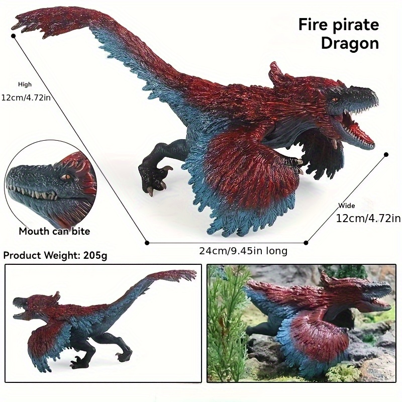 Image of A Single Package Of Realistic Toy Models, Featuring A High-quality Replica Of A . This Toy Is The Perfect First Prehistoric Companion For Children, Their In Dinosaur Exploration!
