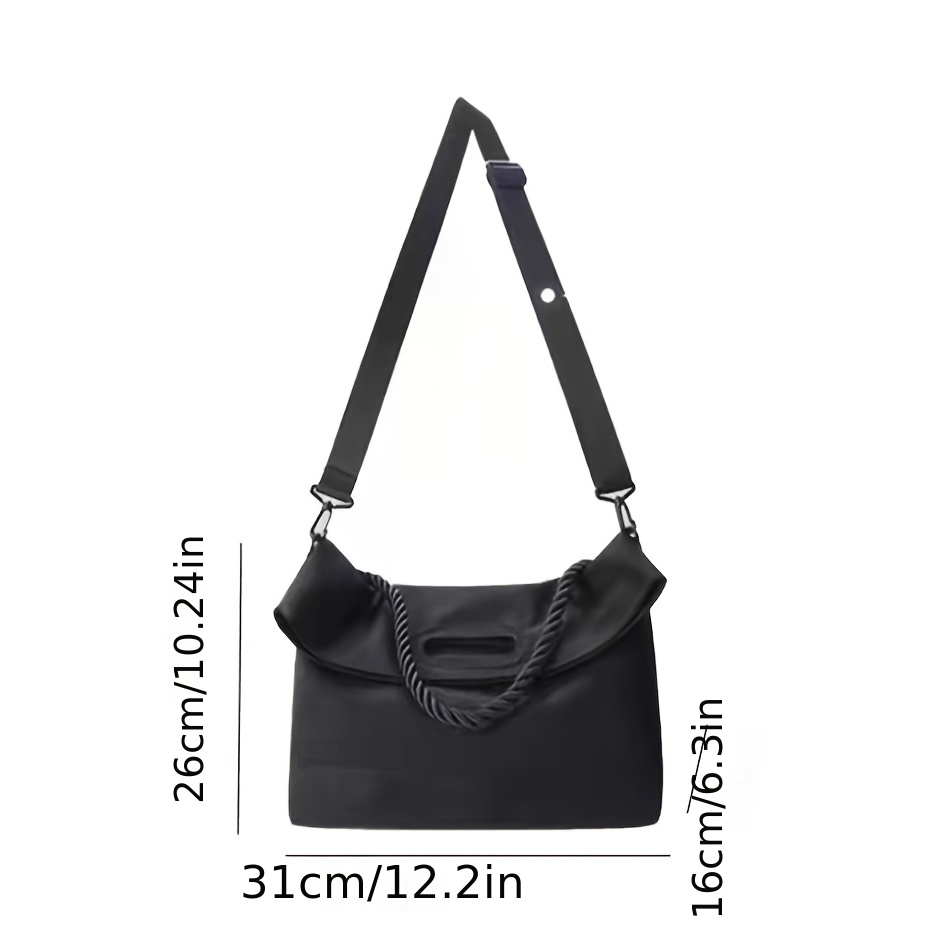 Large Capacity College Crossbody Messenger Bag