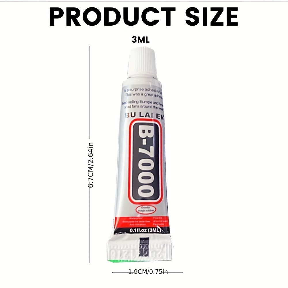 50ml B7000 Glue Mobile Phone Touch Screen Superglue B-7000 Adhesive  Telephone Glass Glue Repair Point Diamond Jewelry DIY Glue - China Glue for  Rhinestones, Rhinestones Glue