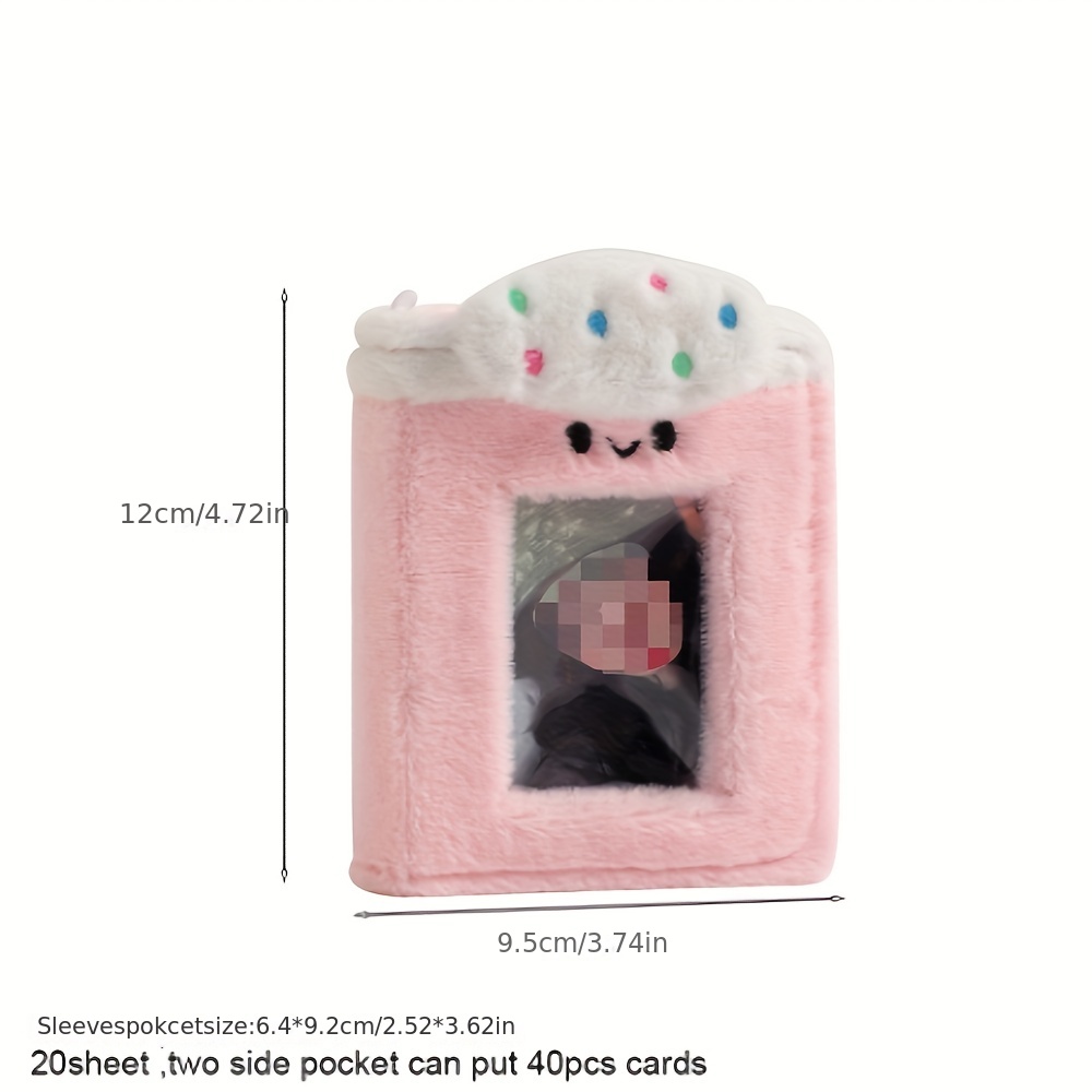 Estuche Tarjetas Peluche Kawaii Pequeño Demonio Funda - Temu