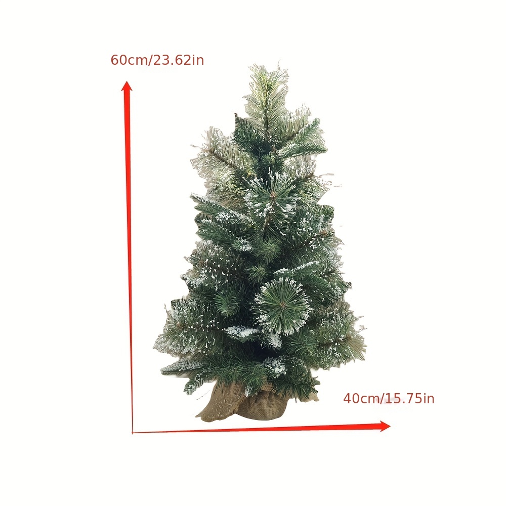 New Christmas Decorations Cedar Tree Christmas Tree Scene - Temu