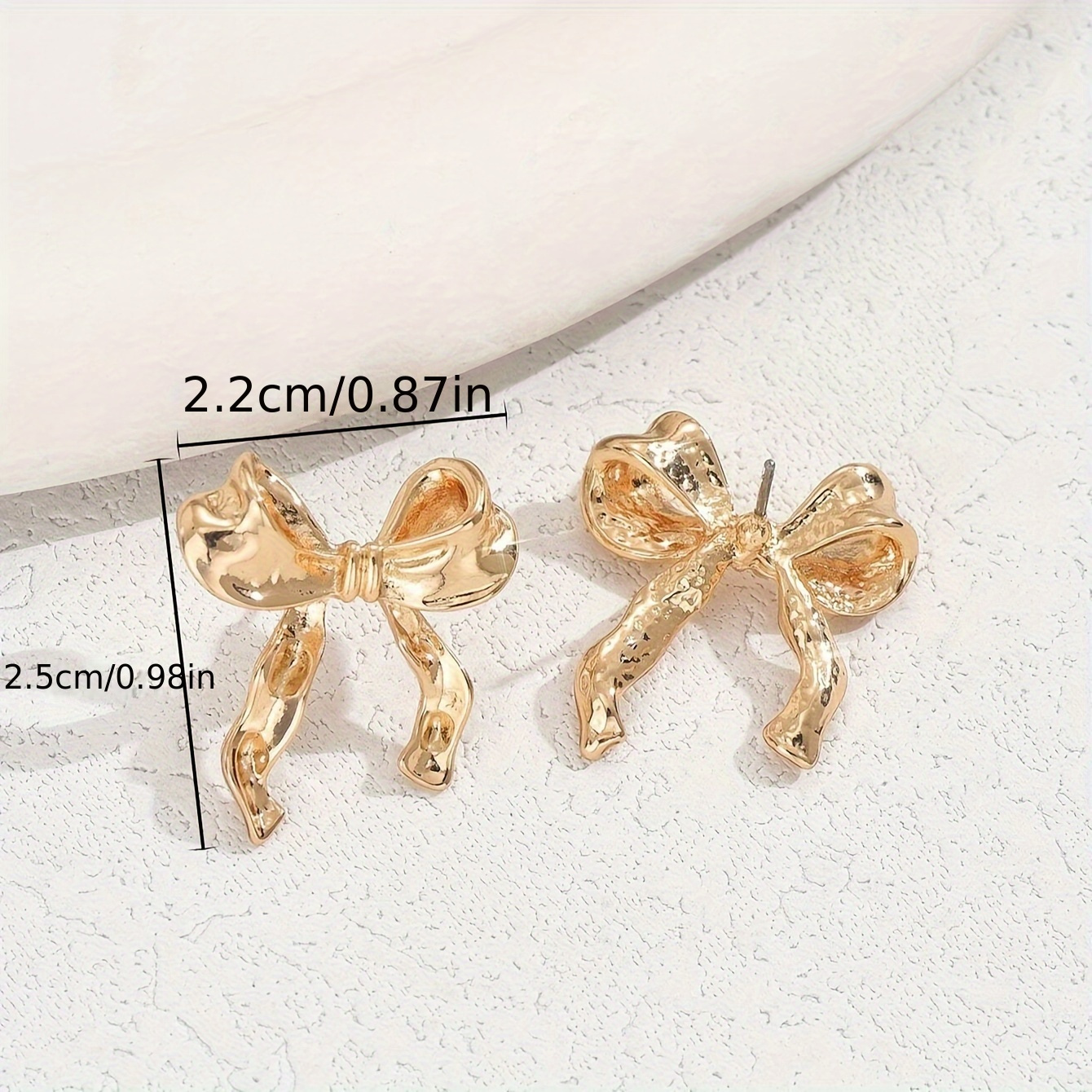 Classic Bowknot Earrings for Women - Ideal for Various Occasions