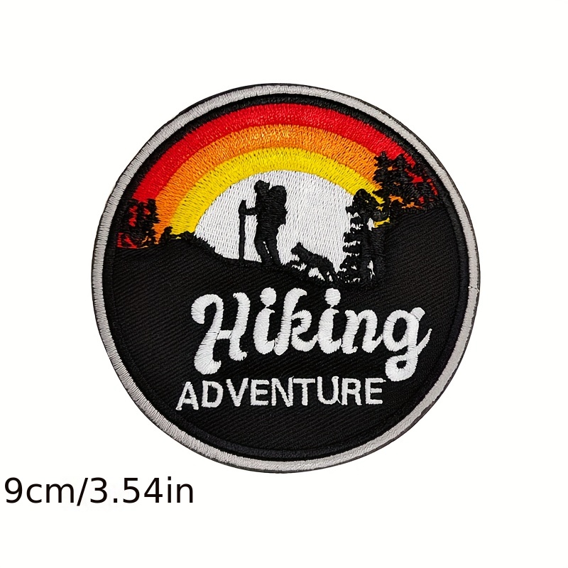 1 Pezzo/9 Pezzi Adesivi In ​​tessuto Per Esterni Da Uomo, Adesivo Per  Ricamo Con Badge Da Viaggio Per Alpinismo, Escursionismo, Decorazione Per  Zaino