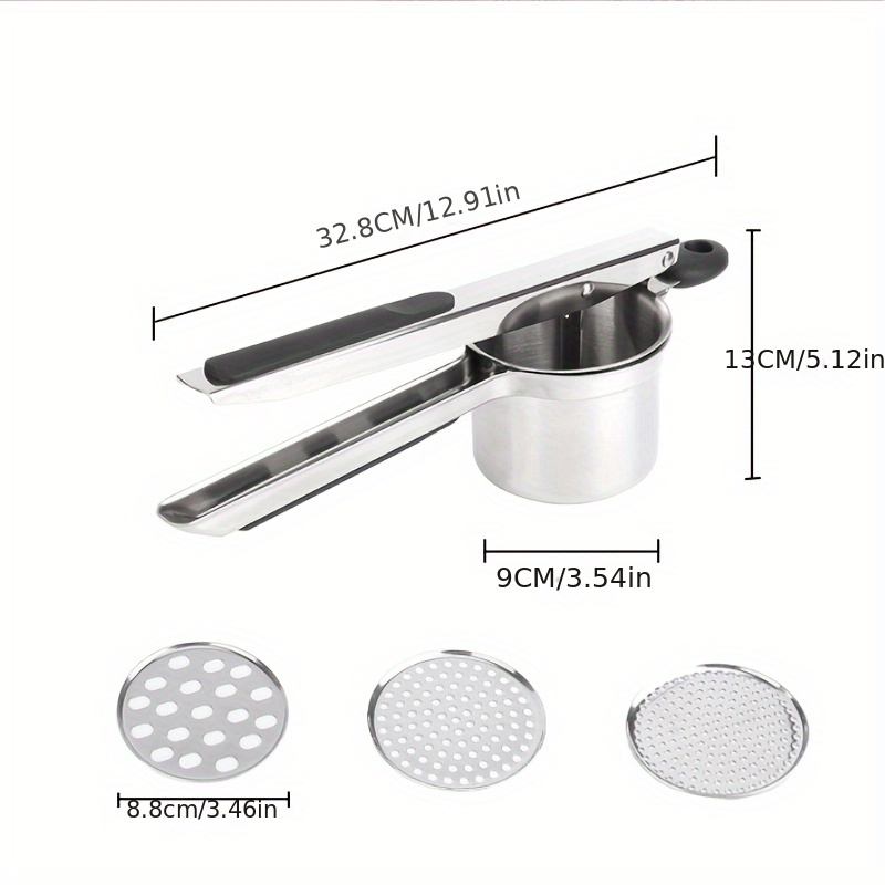 1pc/potato Blender, Spaghetti Making Machine With 3 Interchangeable Discs For Making Potatoes