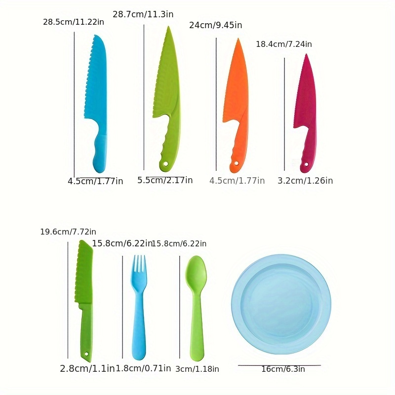 Safety Fruit Knife Plastic Vegetable Cutter Not Easy To - Temu